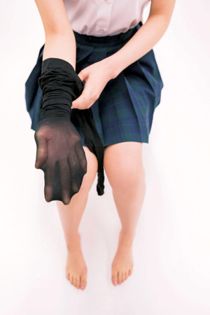 Black Tights Girl - Dress Xxx Hot
