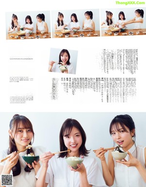 A group of women sitting around a table eating food.